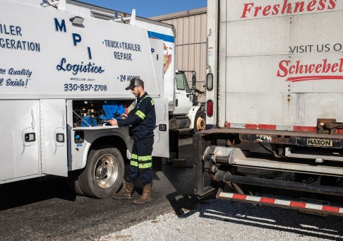 On Site Truck Repair Akron Ohio MPI Service